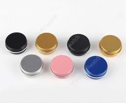 NEW10ML Metal Aluminium Bottle Tins Lip Balm Containers Empty Jars Screw Top Tin Cans 4880pcs DAW488