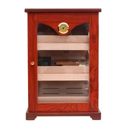 2022 NEW Cedar wood humidor three-tier humidor solid wood cigar storage box Cuban cigar humidor large cigar case