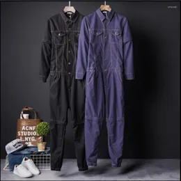 Männer Hosen S-2xl Japanische Casual Sets Männer Frühling Und Herbst Overalls Koreanische Version Abnehmbare Leinen Persönlichkeit Ein Stück Overall