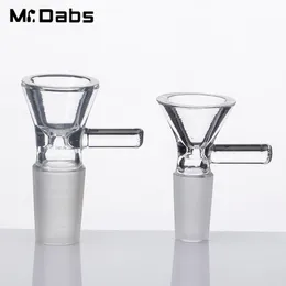 El cuenco de cristal colorido del diámetro de los accesorios que fuma del tenedor de la hierba 27m m para Bongs los aparejos del lenguado del tubo de agua