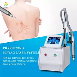 Professional ND Yag Laser Spot Borttagning Dark Circles Tattoo Removal Picosecond Lasers Beauty Machine