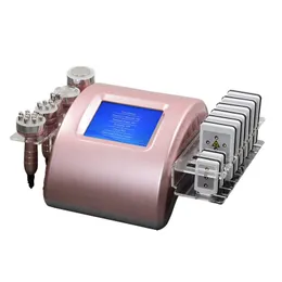 Ny 40K Cavitation Machine Ultrasonic 6 I 1 RF Fat Lipo-Laser Body Shaping Radio Frequency Multifunktionell fettf￶rlustmaskin