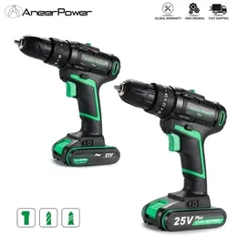 Electric Drill 25V 21V Wireless Hand Impact Cordless Lithium Battery Screwdriver For Decorating House ing Screws Power Tool 220928