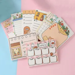 Kreativit￤t Portable Sticky Notes Memo Pad Notebook Tr￤nenabsticker Meldung Papier Sch￼ler Geschenke Officesschool Vorr￤te