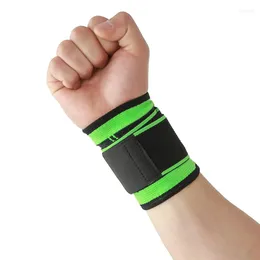 Handledsst￶d 1 st elastisk bandage -stagomslag f￶r viktlyftning Fitness Sport Arvband Rand Gymband Protector