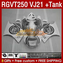 Tank Fairings Kit f￶r Suzuki SAPC Gray Lucky RGVT250 RGV-250CC 1988-1989 BODS 159NO.137 RGV-250 RGV250 VJ21 RGVT-250 1988 1989 RGVT RGV 250CC 250 CC 88 89 ABS FAIRING