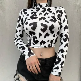 Женские футболки женская футболка с длинным рукавом молоко коров
