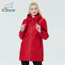 Piumino da donna Parka Attrice Abbigliamento Giacca da attrice con cappuccio di alta qualità Cappotto primaverile caldo antivento GWC22081I 220929