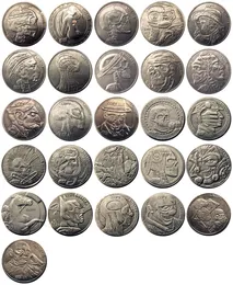 BU01-44 HOBO NICKEL 1937-D 3-Blegg Bufalo sentleri 44pcs Nikel Kopya Paraları Metal Ölümleri Üretim