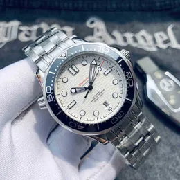 Luxury fashion designer orologi Haima 300 anello in ceramica automatico orologio da uomo meccanico nastro d'acciaio impermeabile luminoso