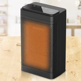 New Adjustable Portable Space Heaters 1500W PTC Ceramic Electric Heater with Digital Thermostat Quiet Small Heater Fast Safety Heating for Office Home Indoor Use