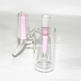 Narghilè bong Ash catcher 14mm 18mm 4590 gradi Percolatore Bong Ash Catchers per tubi Bubbler Accessori per piattaforme petrolifere soffiate a mano