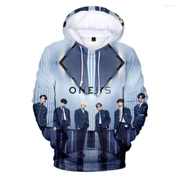 Hoodies للرجال 2022 Oneus 3D Men/Women Fall/Winter Fashion Dishal Idol Sweatshirts Print Tops Creative Tops