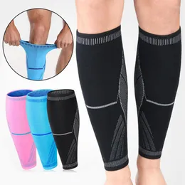 Men's Socks 1PC Sport Compression Calf Sleeves Leg Sock Runners Splint Varicose Vein Pain Relief Guards Running