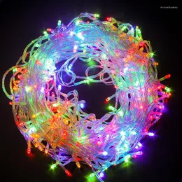 Strings Led Christmas Lights Outdoor 10M 20M 30M 50M 100M Garland String Fairy Wedding Holiday Lighting Decor Home Party Tree