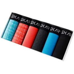 Majaki 6PCS MĘŻCZYZN BOCKER MĘŻCZYZN MAJNIKI BIESEK MĘŻCZYZNA SEKSKIE BOCKERSHORTS HOMME STROOKS