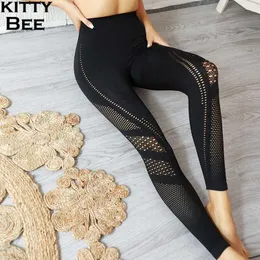 Yoga kläder sexiga sömlösa leggings höga midja sport yoga byxor skjuter upp elastiska yoga sport leggings fitness gym som kör byxor sportkläder t220930