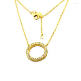 Correntes corações de colares de gargantilha exclusivos para mulheres 925 SERLING SLATE Link Chain Pingents Colar Jewelry Fine Jewelry