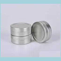 Cajas de embalaje 20g Frascos de crema de aluminio vacío
