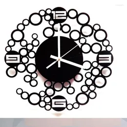 Zegary ścienne 2022 Zegar Koreański projekt Relij de Pared Horloge Acryl Mirror LIVEL SOOM KARTZ ZATWARZENIE ZEGATKI DOMOWE