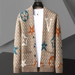 Maglioni da uomo 2022 Nuovo marchio autunno inverno Luxury Fashion Knit Cashmere Cardigan Maglione stile coreano Mens Trendy Cardigan Giacca Abbigliamento uomo