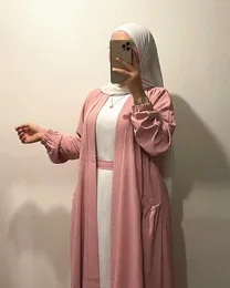Ethnic Clothing Hurtowa fabryka Wysokiej jakości islamski muzułmanin Kimono Open Abaya dla kobiet