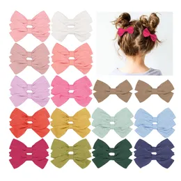 Accessori per capelli 3 5 pollici Fiocchi per bambini Fermagli a coccodrillo Boutique Ragazze Barrettes Codino per bambini piccoli Bambini in coppia Goccia Bdejewelry Amdit