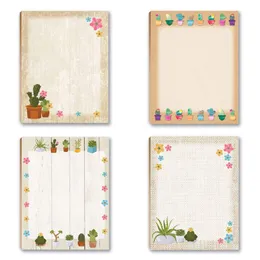 Notes Cactus Notepads 4 To Do List Assorted Succent Drop Delivery 2022 Yydhhome Amibm