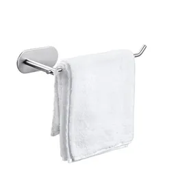 Badezimmer-Aufbewahrungsorganisation 304 Edelstahl Handtuchhalter Küche Tack Tuchhalter Organizer Papierhandtücher Drop Lieferung 2021 Hom Dhygp
