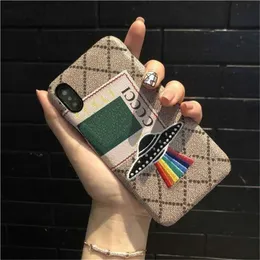 Fashion Cell Phone Cases Designer Embroidery Duck Phones Cases Classic Fabric Letters Unisex IPhone 14 13 11 12 Pro 7 8 X XS