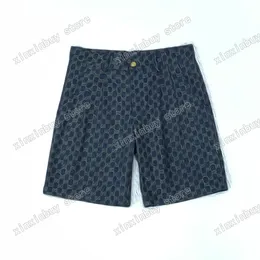 Xinxinbuy Mens Designer Shorts Pants Jacquard Denim Fabric Xinxinbuy Mens Designer Shorts Pants Jacquard Denim Fabric