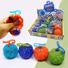 Fidget Toys TPR Devil Fruit Extrusion Decompression Fingers Sensory Toy Beads Soft Bubble Ball Pinching Vent Anxiety Reliever Gift