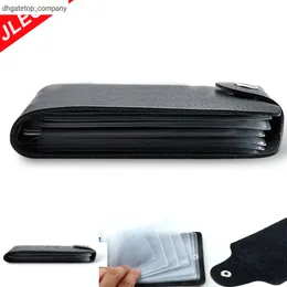 Ny Black Car Driver License Bag Pu Leather Credit Card Holder Fall f￶r bilk￶rdokument Kort Kreditlagring Biltillbeh￶r