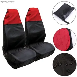 Ny bilstyling interiörstillbehör Auto Seat Covers Stels Polyester Universial 2 Sits Classics Car Seat Cover Protector