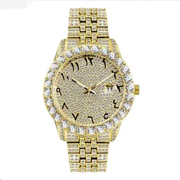 Mens relógios de design clássico feminino assista a pulso Moissanite Tank Quartz de alta qualidade Diamond Wristwatch Designer de moda casual relógios homens
