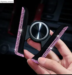 New Car Outlet Air Outlet Snap-Tipo de diamante por suporte de telefone Criative GPS criativo GPS DUAL FUNCUNCIONAL OUTLOR AUTOMENTO DE AUTO SUPLEMENTO DE INTERIOR