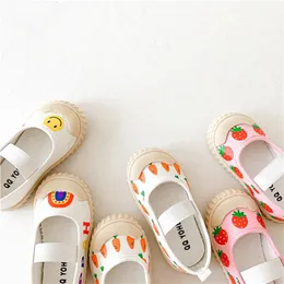 Capsella Kids Canvas Buty chłopcy dziewczyny Summer jesień 1 8 lat dziecięcych maluch swobodne trampki Dzieci oddychające sporty 21 32 220811