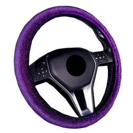 Coprivolante per auto moda avvolgente 4 colori strass donna ragazza bella per 3738 cm 145 "15" cervelli per auto sul volante J220808