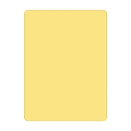 1mm thickness silicone tattoo practice skin 1pc Other Tattoo Supplies beginner secant matte yellow large blank