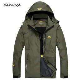 Dimusi Men S jackets Spring Autumn Men Casual Outwear Rainproof Coats Coats Male Breatable Bomber 4XL YA813 220818