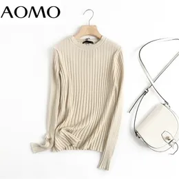 Aomo Women Fashion Fashion Solid Twist шерстяной вязаный джампер o Sece Shek Pullovers шикарный топы 6d123a W220817