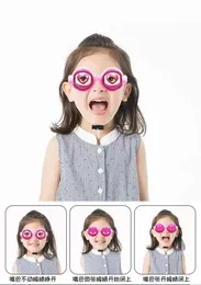 UPS Funny Prank Glasses Toy Horror Eyeball Drop Glasses Crazy Eyes Kids Toys Factory Wholesale