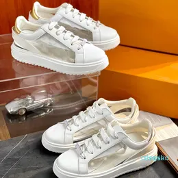 2022-Designer Casual Shoes Herrarna Tjocksoled Breattable Fashion Classic Transparent utomhus joggingskor Storlek 38-46 33