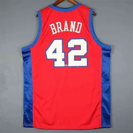 100% costurados #42 marca Elton costurou camisa de camisa blake griffin mass de colete xs-6xl camisas de basquete costuradas ncAA