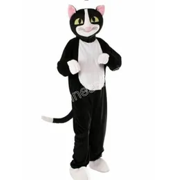 Performance Plush Cat Mascot Costumes Halloween Christmas CARACHAOWER Outfits Suit Advertising Carnival Unisex Adults Outfit