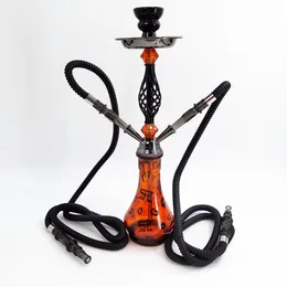 Arabian nargile tam set çubuk çift nargile demir nargile shisha aksesuarları