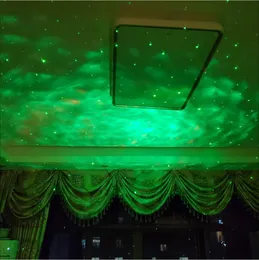Efekty LED Laser Star Projector Night Light Atmosphere Lampa