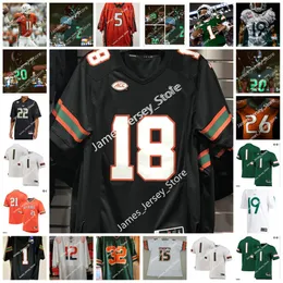 NCAA Miami Hurricanes Football Jersey 23 Jaleel Skinner 7 Alds Jr. 4 Jaylan Knighton 33 Chantz Williams Khamauri Rogers 2 Donald Chaney Jr.