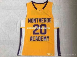 Ben Simmons 20 Montverde Academy Eagles Retro Top College Basketball Maglie da basket maschi