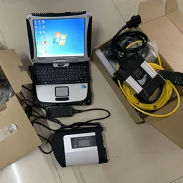 Auto Diagnostic Tools for BMW Icom next MB star C4 SD connect 4 wifi compact and cables 1TB SSD Latest S//oft-ware Used laptop CF19 4G Ready to Work